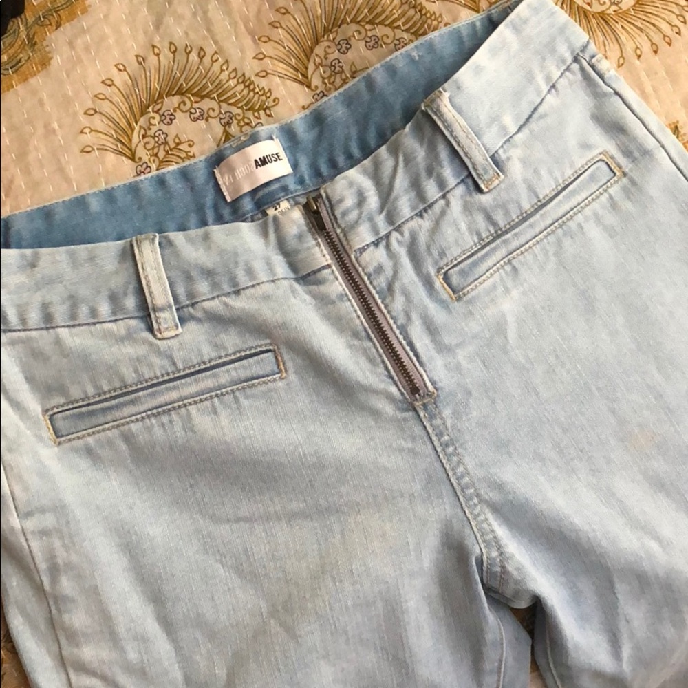 Amuse jeans light washed ripped